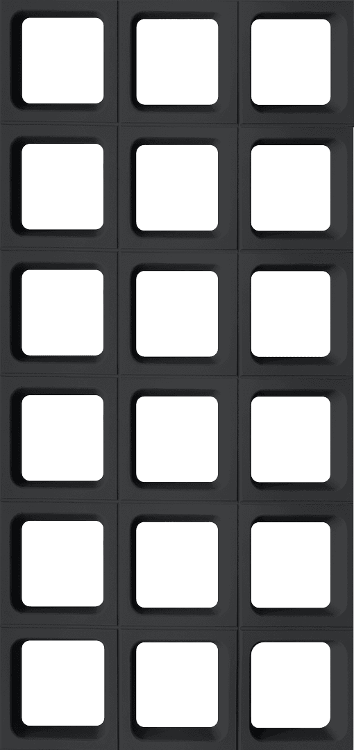 PU Large Grid Partition Panel | Artificial Stone Hollow Block for Interior Exterior Divider Wall 5