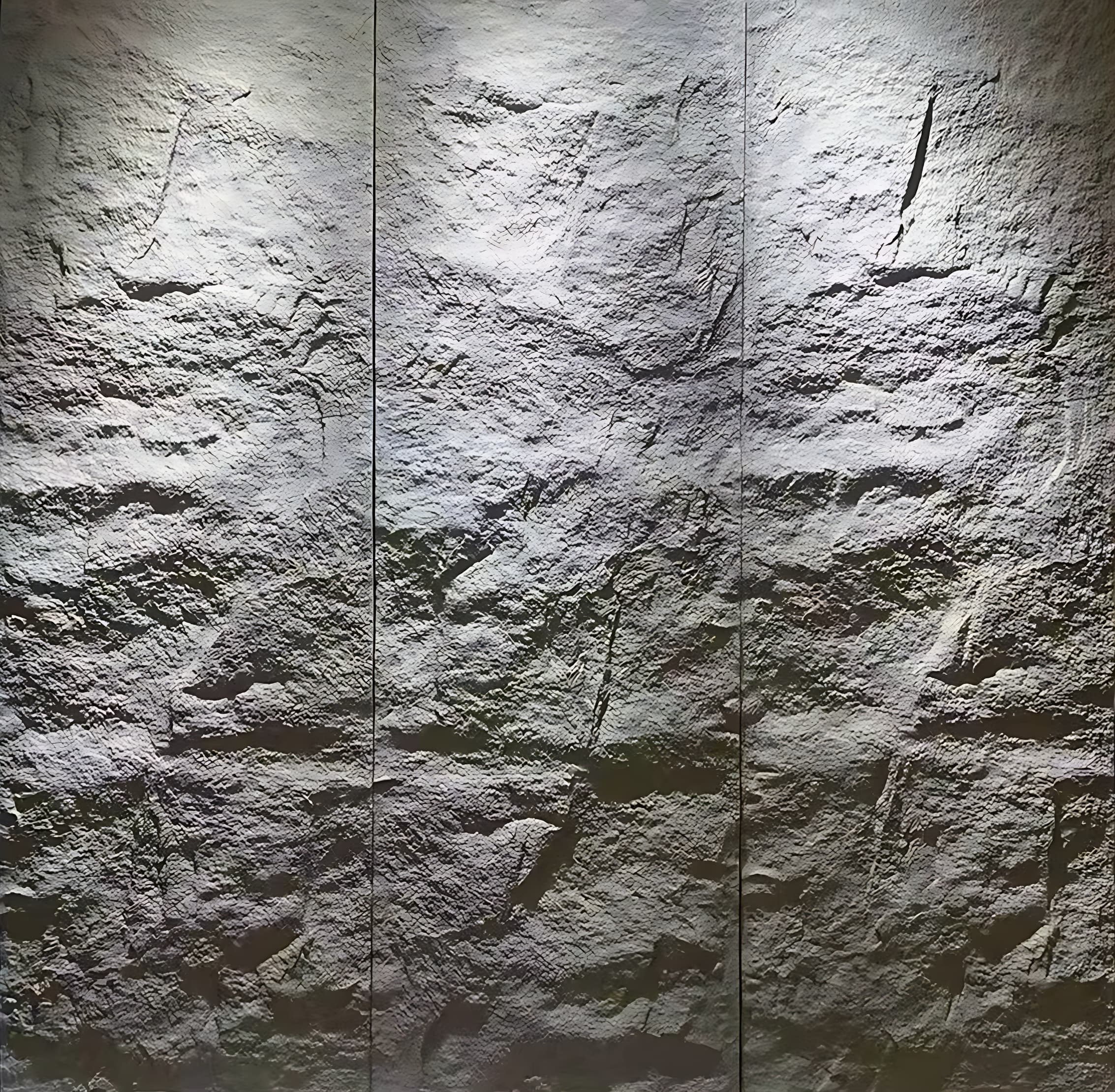 PU Stone Panel Large Slab | Large‑Size Continuous‑Vein Rock Wall Cladding