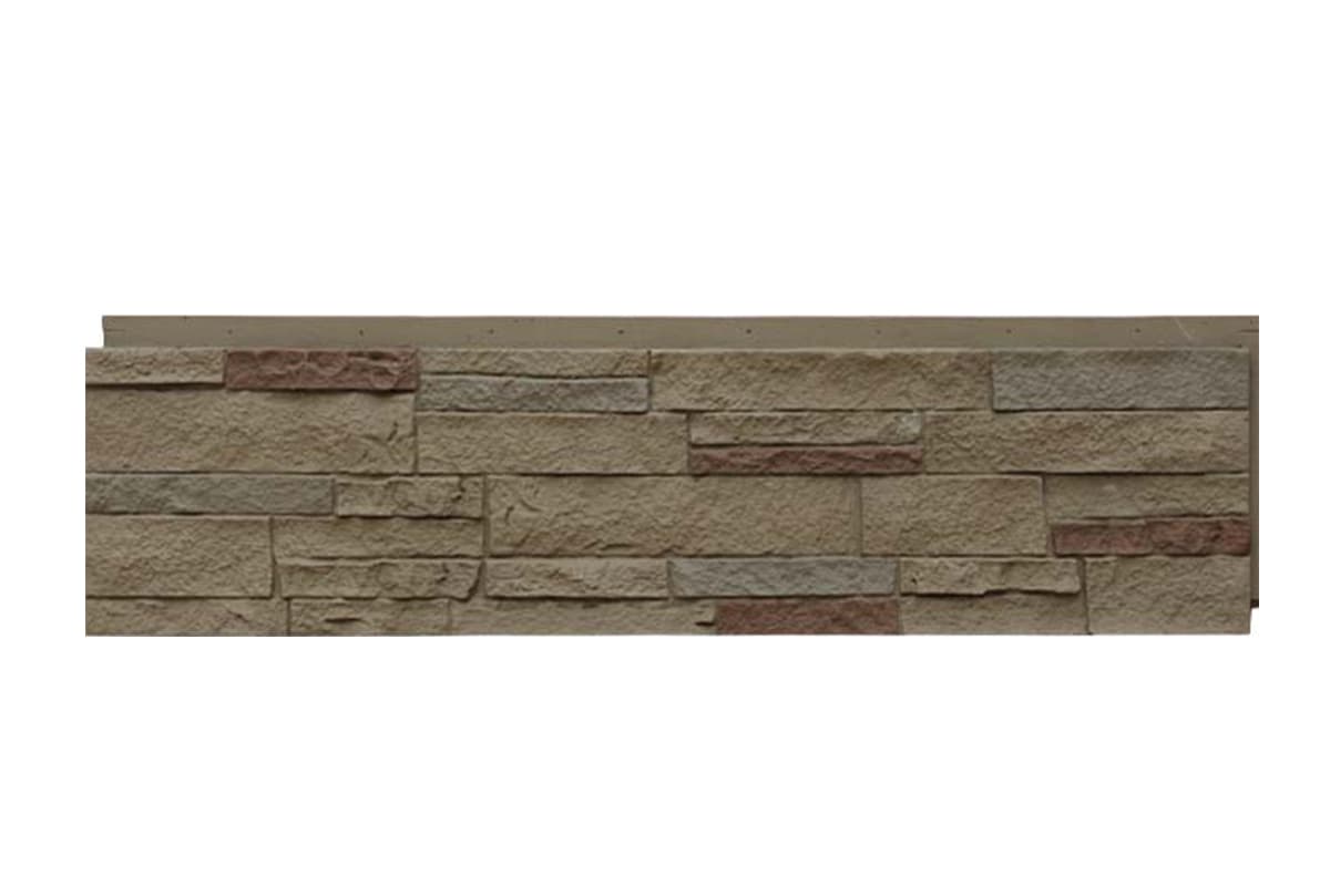 PU Rust Stone Panel | Artificial Fireproof Stacked Stone Wall Cladding 3