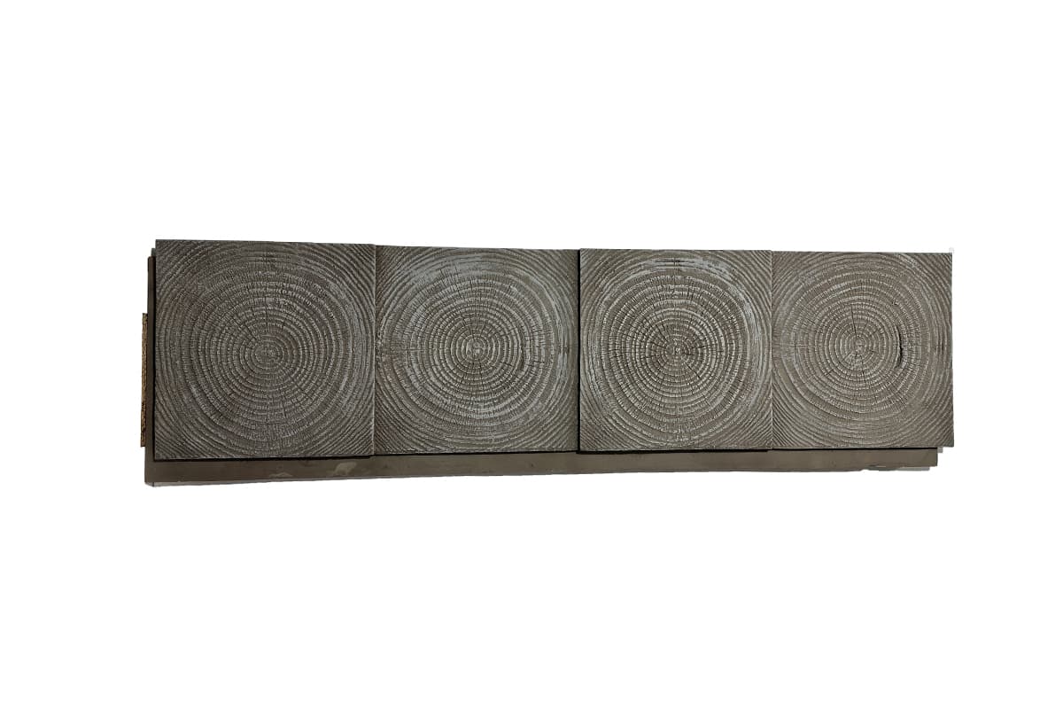 PU Tree Ring Wood Panel | Faux Wood‑Ring Wall Panel 2