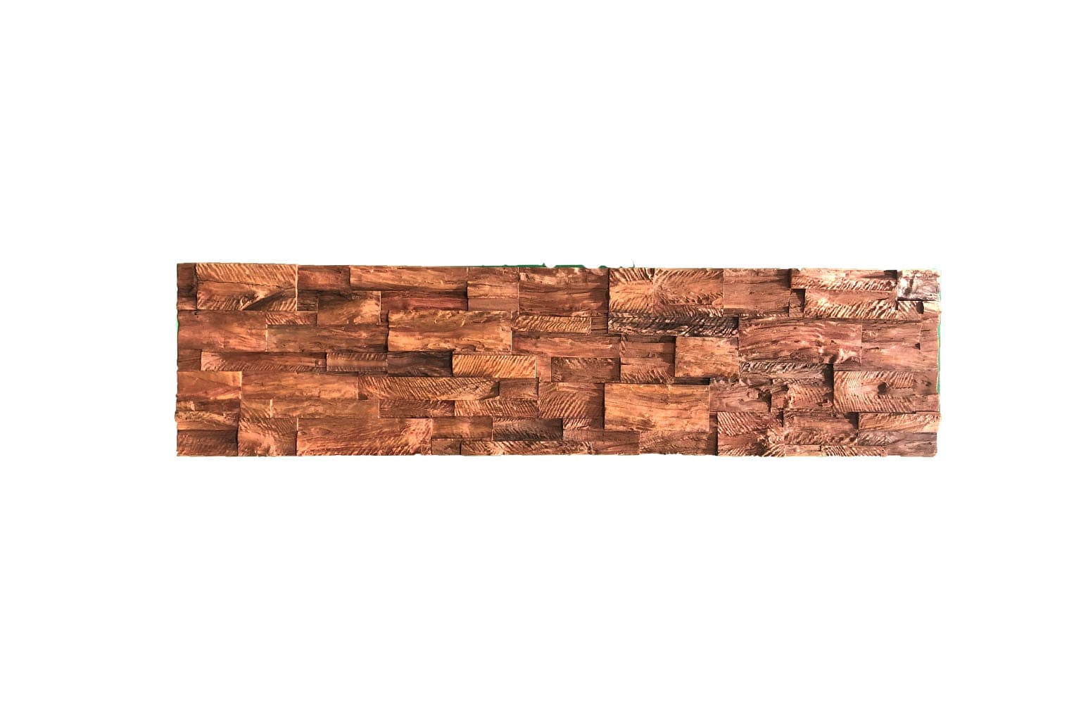 PU Split Wood Panel 3D Faux Wood Feature Wall Cladding 3