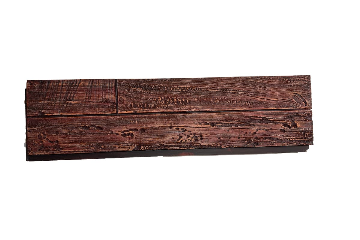 PU Sea Rotten Wood Panel | Weathered Faux Wood Wall Panel for Interior Exterior Decor