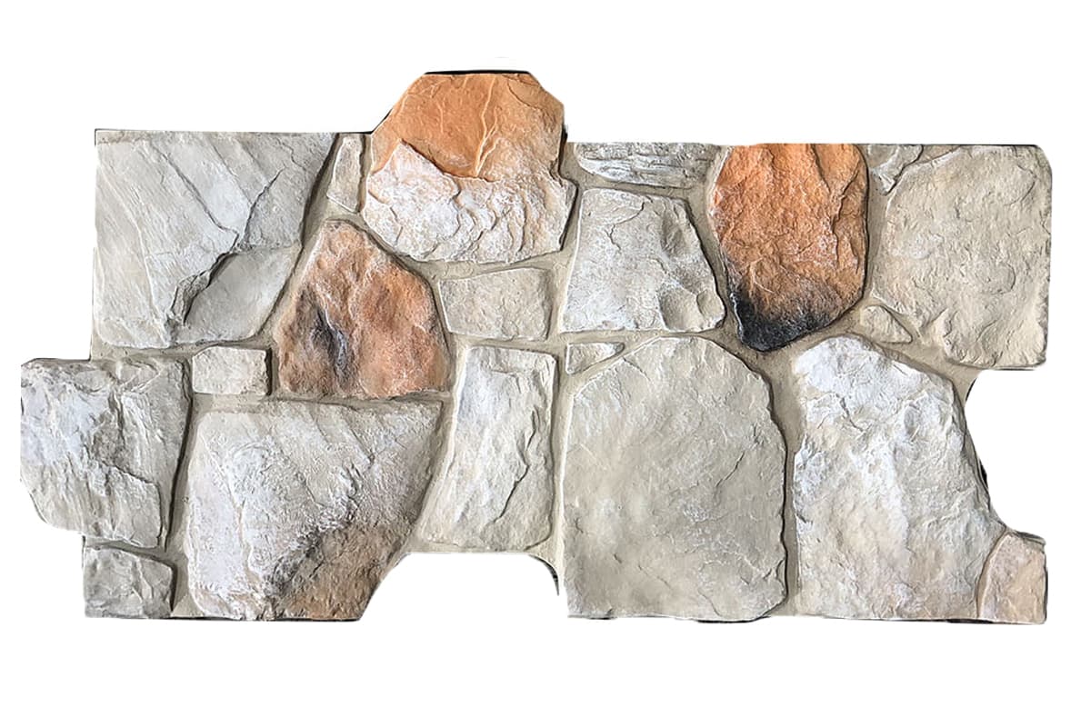 Pu Fortified Stone Panel-Easy Installation Faux Fortress Stone Panel